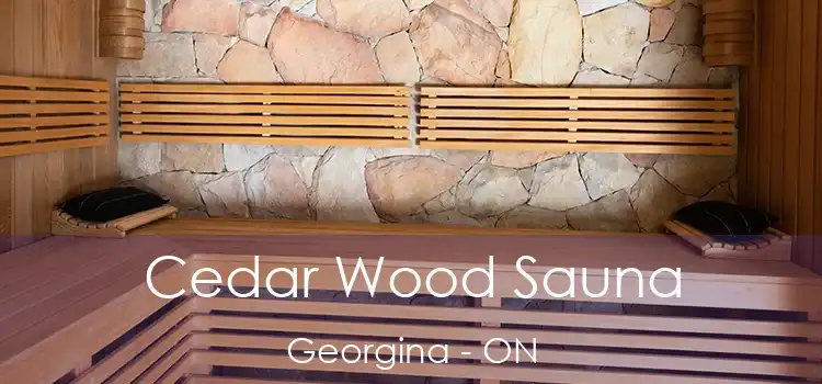  Cedar Wood Sauna Georgina - ON