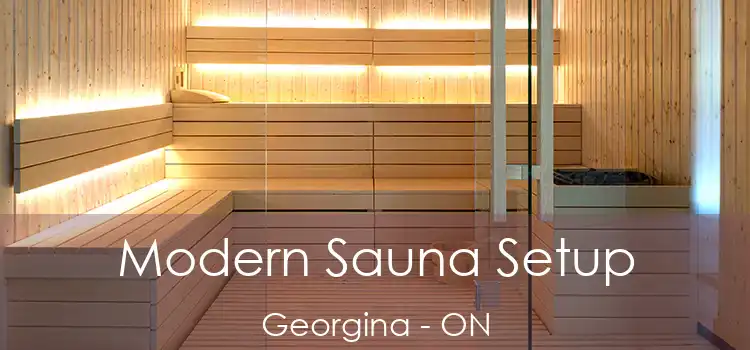  Modern Sauna Setup Georgina - ON