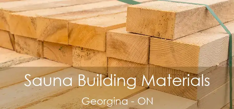  Sauna Building Materials Georgina - ON