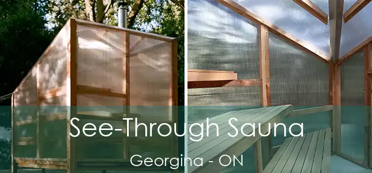  See-Through Sauna Georgina - ON